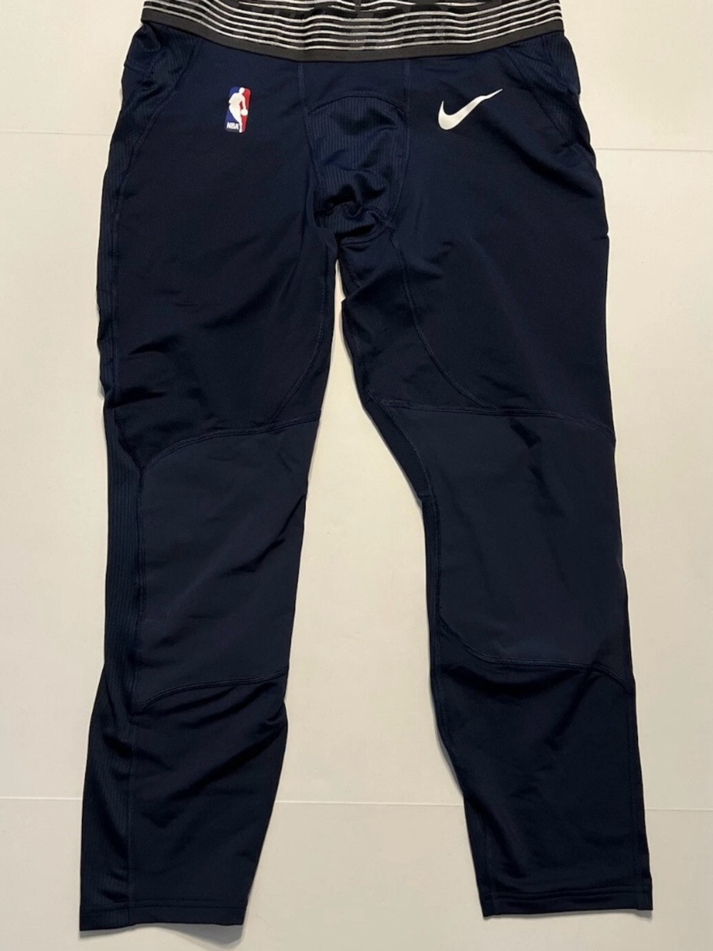 Nike Pro NBA Team Issued 3/4 Tights Blue Dri Fit Size 2XLT New With Tags